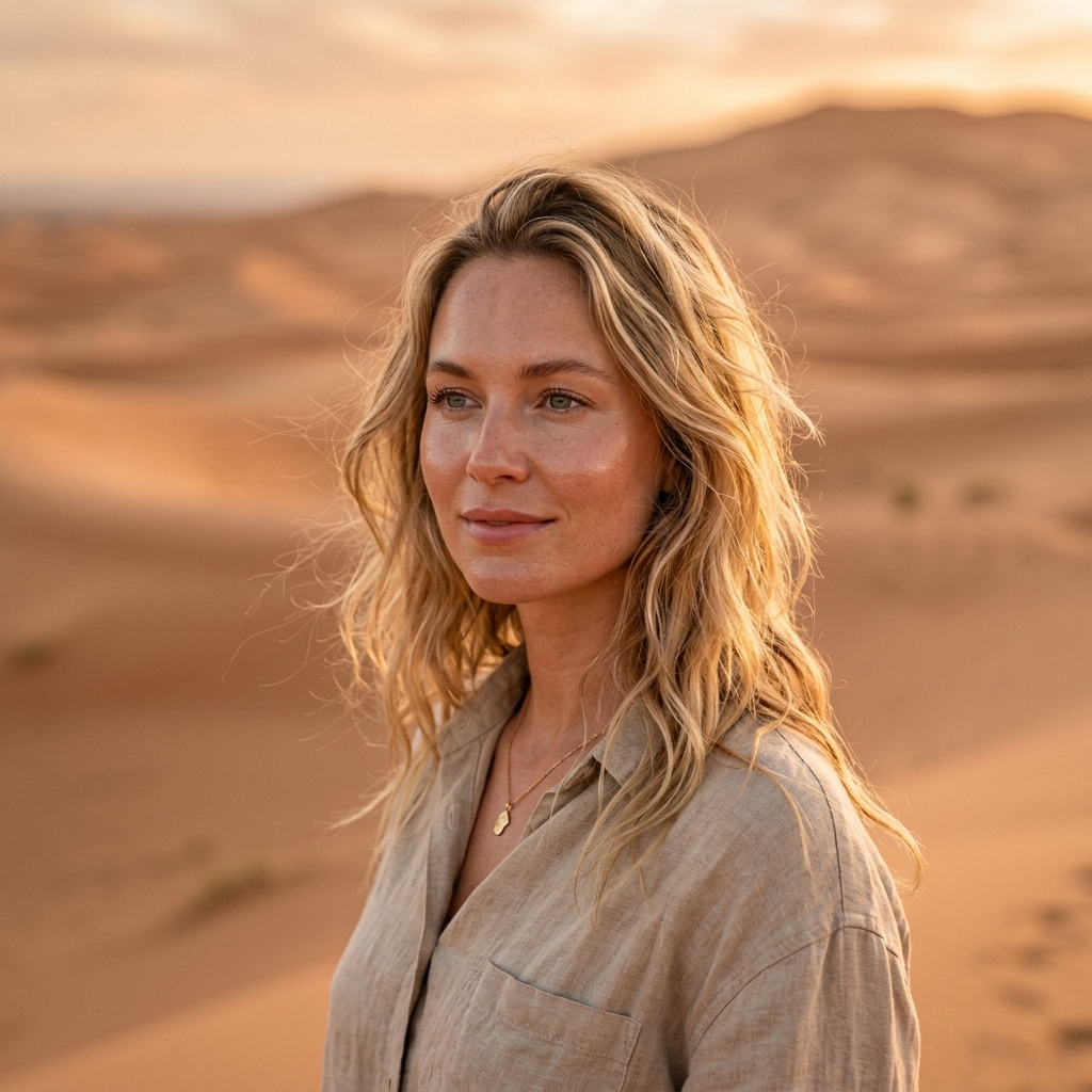 Blonde Woman with Glowing Skin - Your Natural Glow